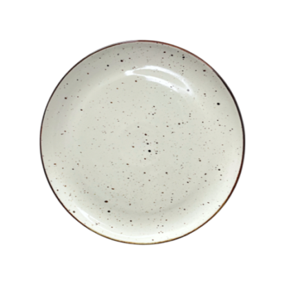 Farfurie întinsă Still Rustic crem 29 cm | KERA CERAMIKA 14.1.RUSTIC CREM