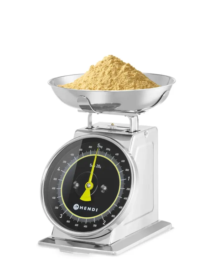 Cântar de bucătărie până la 5 kg cu tavă | HENDI 580042