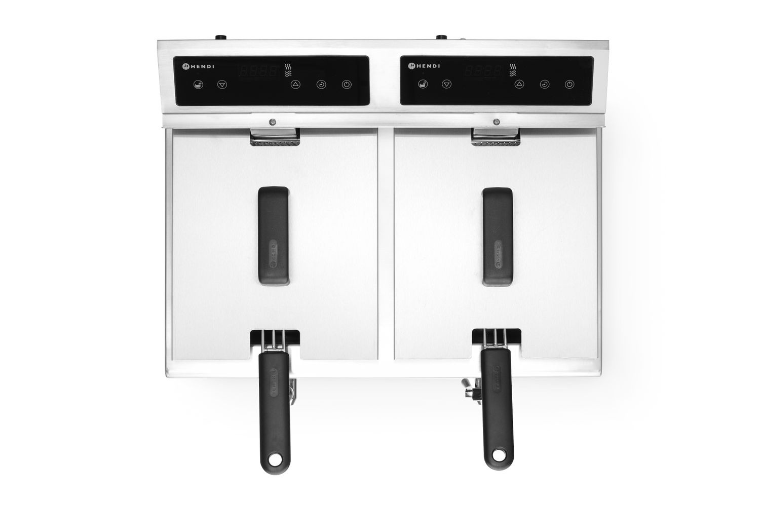 Kitchen Line Frigider cu inducție cu 2 camere 2x8 l | HENDI 215029