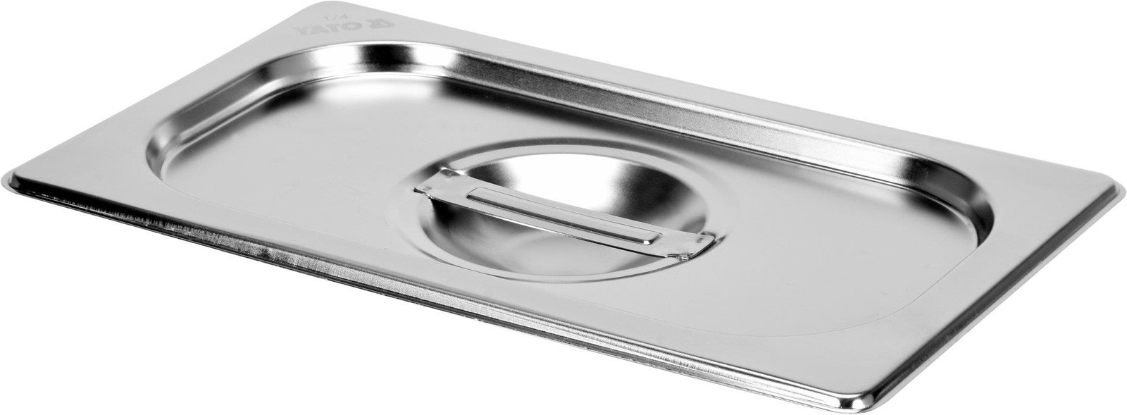 Capac GN 1/4 din oțel inoxidabil | YATO YG-00373