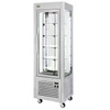 Vitrină frigorifică de expunere rotativă, răcire dinamică, 360 l, argintie | ROLLER GRILL RD 60 T