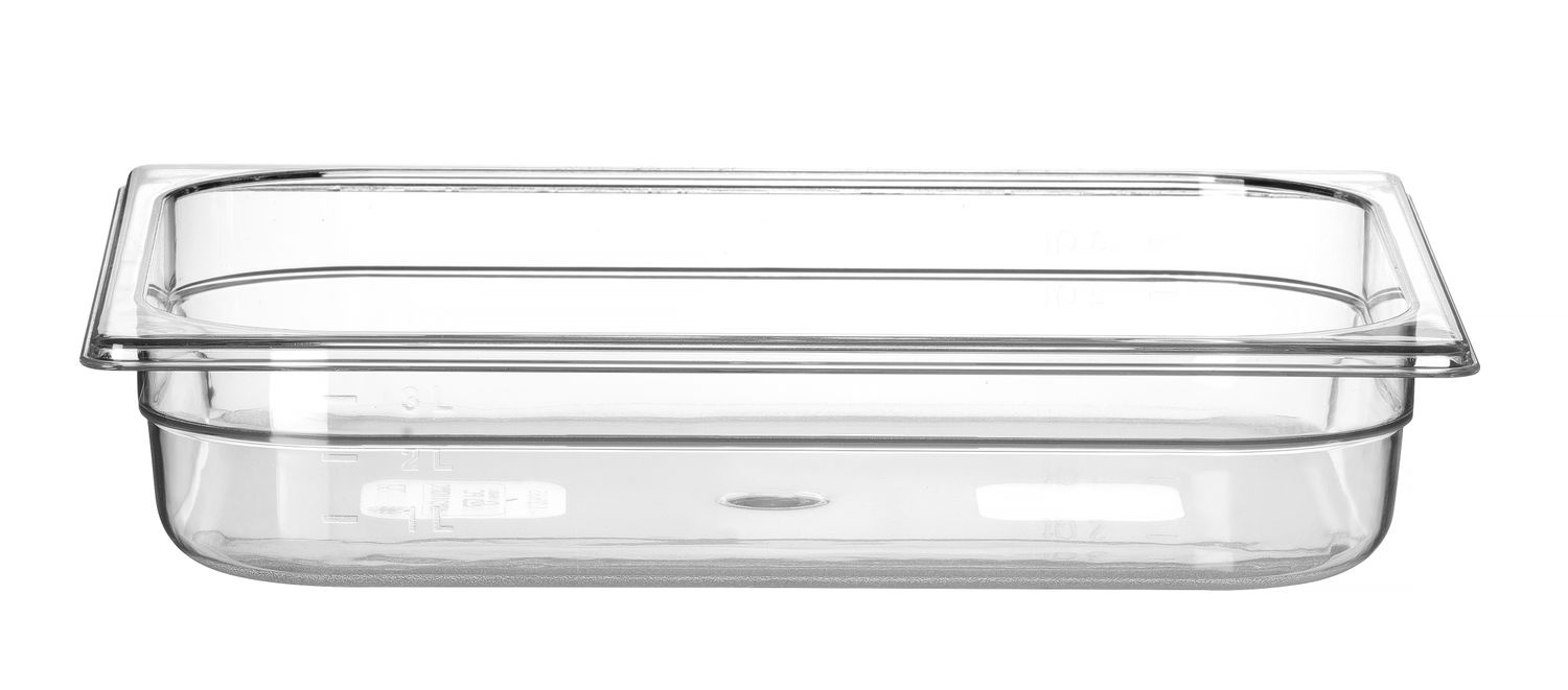 Recipient GN 1/2 ad. 6,5 cm din policarbonat | HENDI 861431