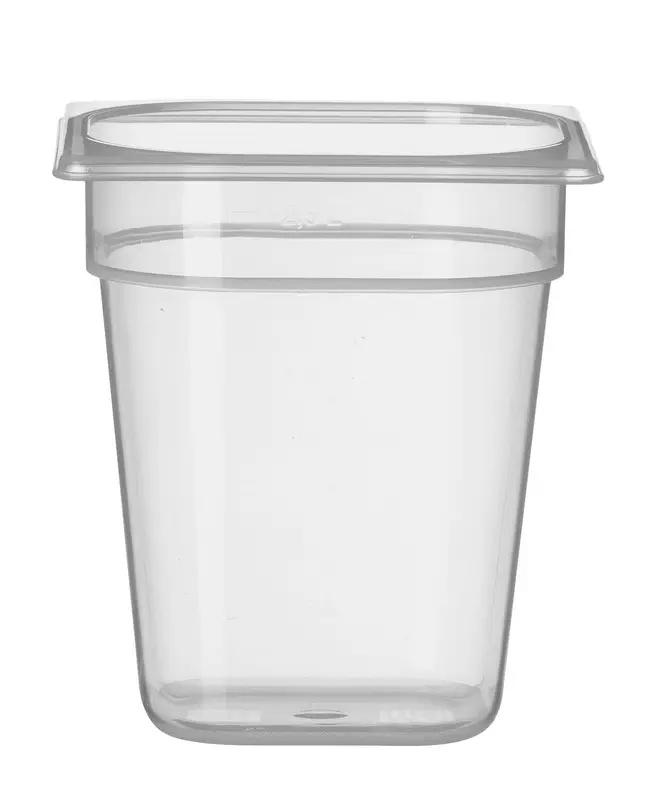 Recipient GN 1/6 din polipropilenă, adâncime 20 cm | HENDI 880401