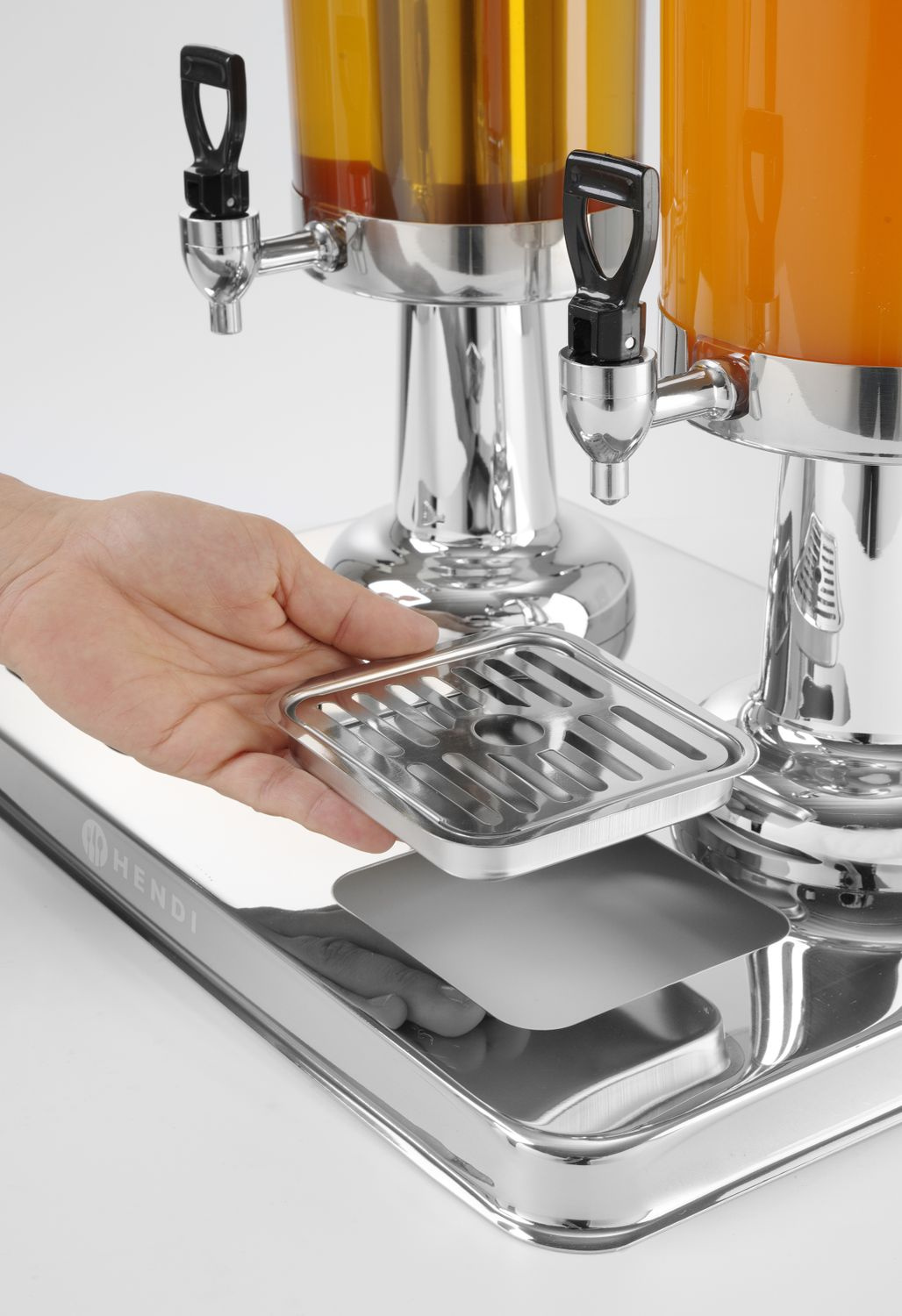 Distribuitor de suc dublu 2x3 l | HENDI 425435