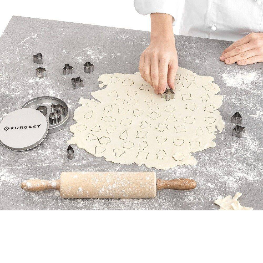 Set de forme pentru tăiere forme geometrice - set 12 bucăți | FORGAST FG11240