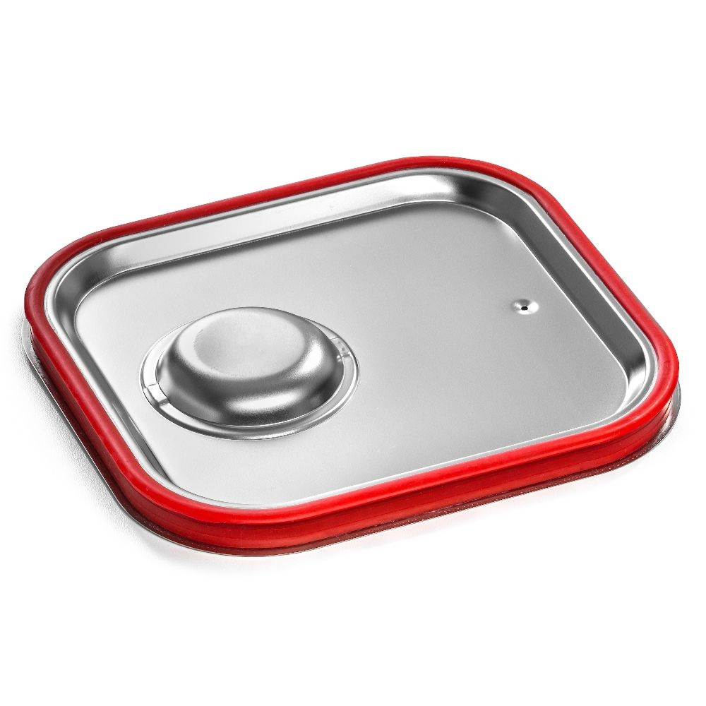 Capac cu garnitură pentru GN 2/3 din oțel inoxidabil | FORGAST FG04123