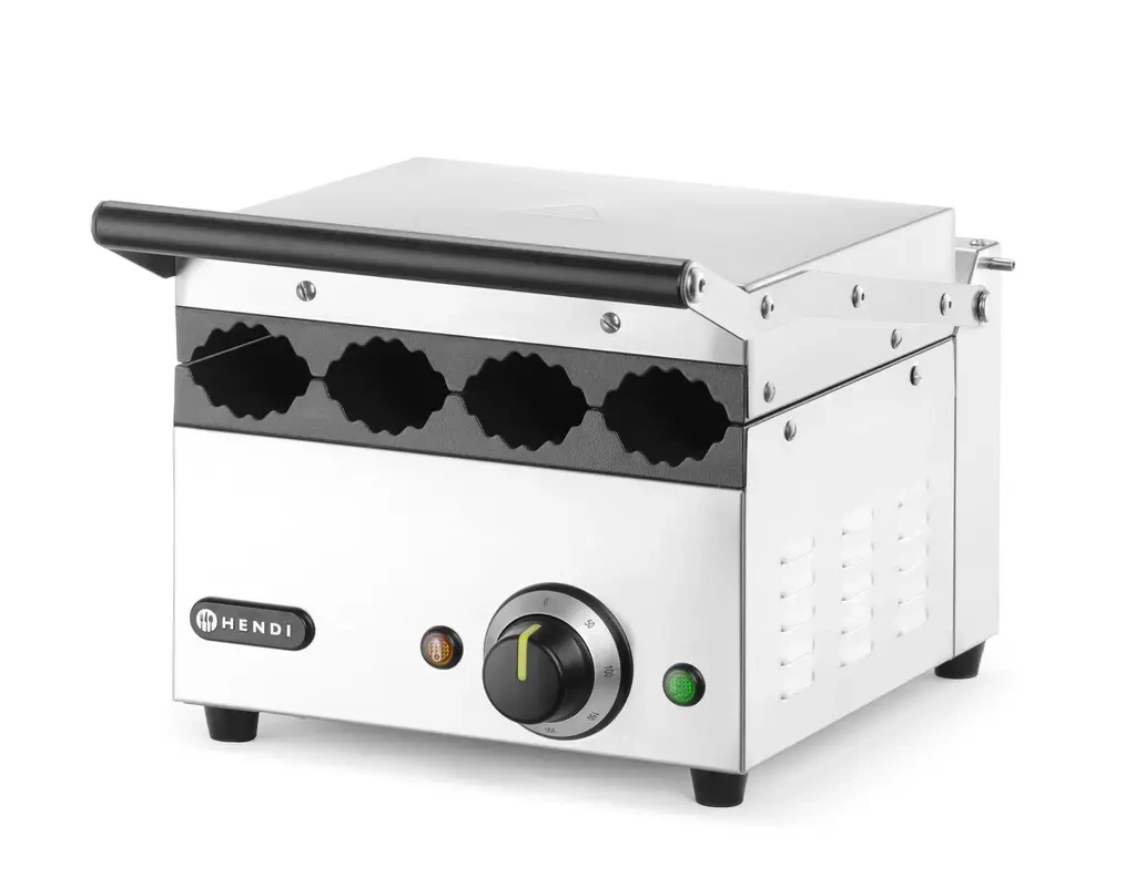 Grătar de contact Hot-Dog, Panini 230 V 1.8 kW | HENDI 263594