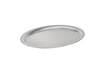 Tavă KAFFEEHAUS ovală, lustruită, mată, din oțel inoxidabil, 29x22x0.5 cm | APS 30113