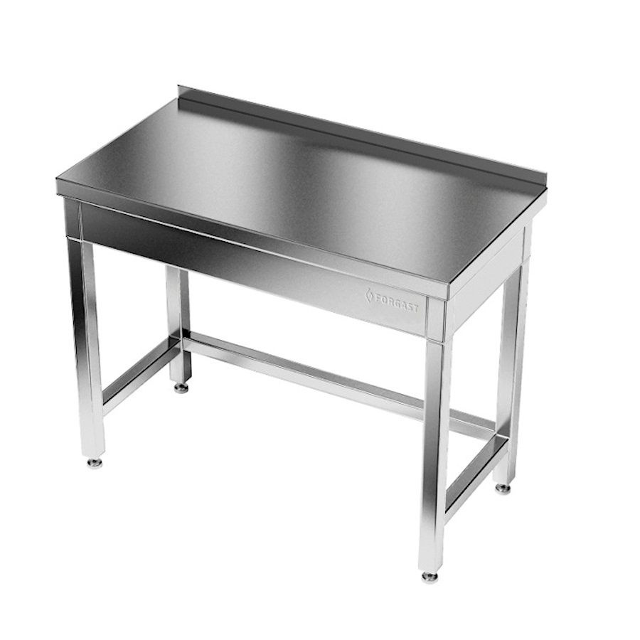 Masă de lucru din inox 120x60x85 cm | FORGAST
