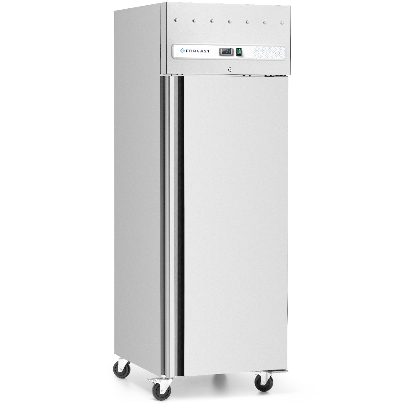 Dulap frigorific cu 1 ușă din oțel inoxidabil 600 l | FORGAST FG07172