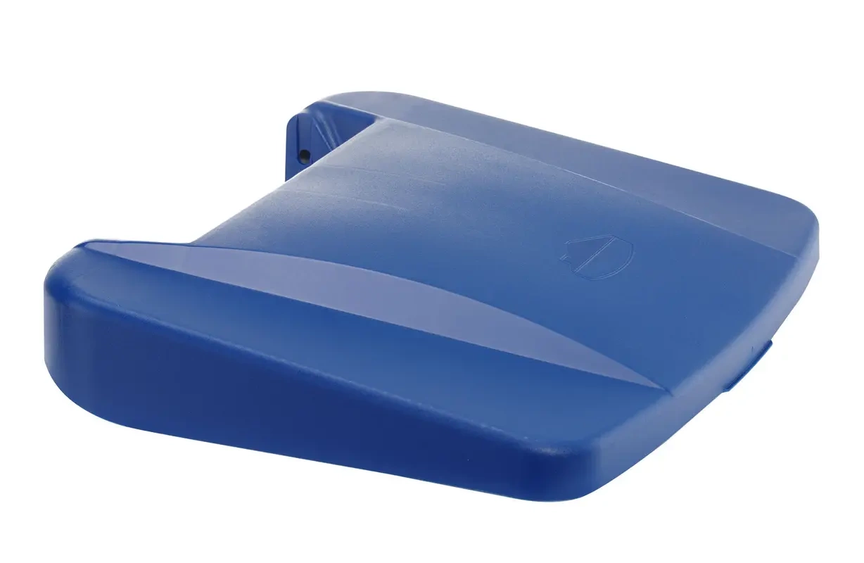 Capac pentru coș de gunoi 120 l, albastru | HENDI 873502