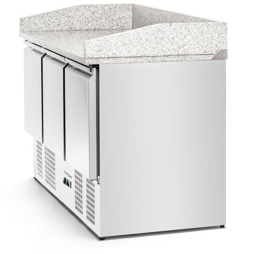 Masă frigorifică pentru pizza cu 3 uși 400 l | FORGAST FG07303