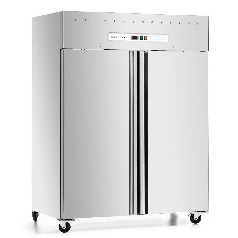 Congelator cu 2 uși GN 2/1 1476 l, oțel inoxidabil FORGAST FG08114