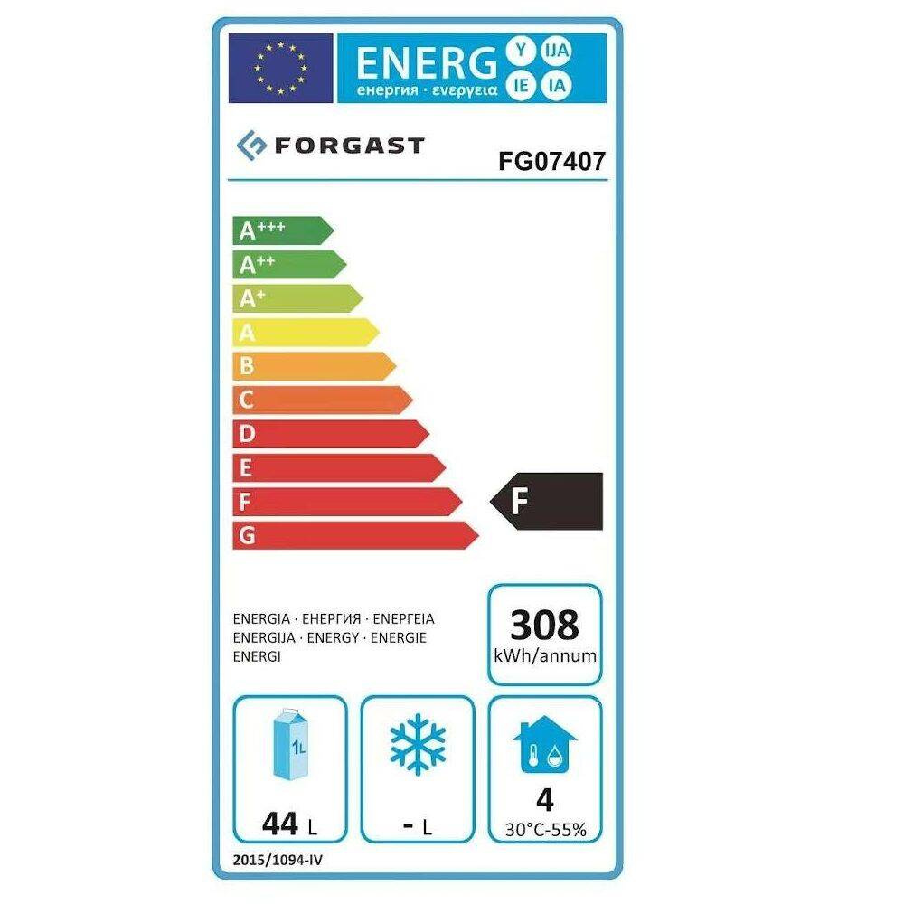 Forgast 7 GN 1/4 vitrină frigorifică FORGAST FG07407