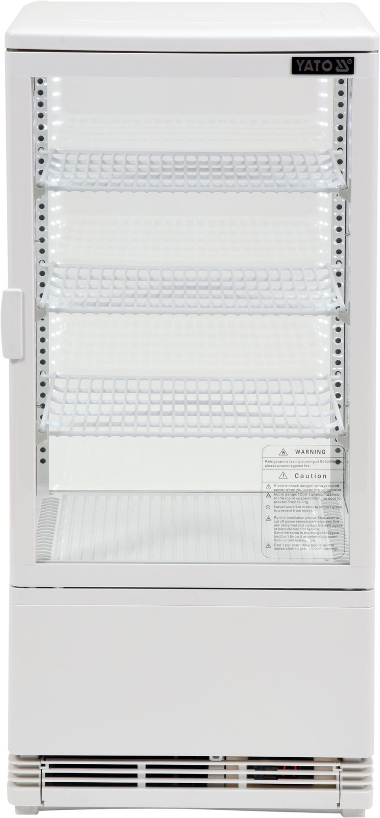 Vitrină frigorifică 78 l alb | YATO YG-05055