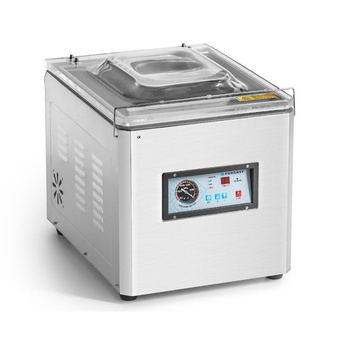 Masină de ambalat în vid cu cameră, bară de sudură 35 cm, 0,9 kW, 230 V | FORGAST FG03435
