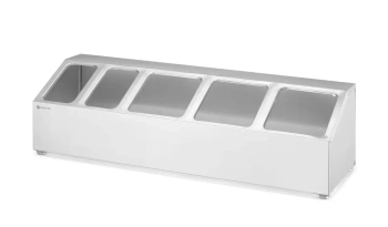 Suport pentru recipiente GN 3 x 1/6 și 2 x 1/9 | HENDI 820049