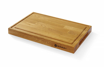 Masă de servire din stejar 420x280x(H)40mm | HENDI 505489