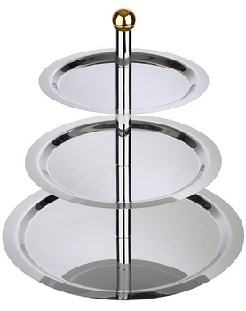 Etajeră bufet cu trei niveluri FINESSE, 48x50 cm | APS 33248