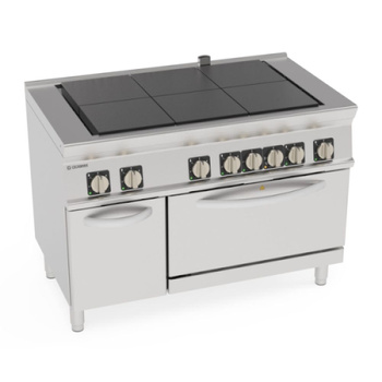 Aragaz electric cu 6 arzătoare | TECNOINOX 716110