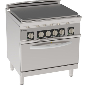 Aragaz electric TOP 8 kW cu cuptor GN1/1 | TECNOINOX 716089