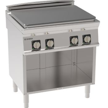 Aragaz electric cu blat solid și bază deschisă | TECNOINOX 716024