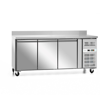 Masă frigorifică cu 3 uși 465 l cu încărcare laterală FORGAST FG08203