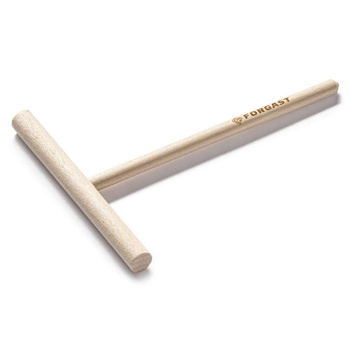 Spatulă din lemn, rolă pentru întins clătite lung. 20 cm | FORGAST FG12655