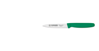 Cuțit pentru decojit - 10 cm, verde | GIESSER MESSER 8315 sp 10 gr