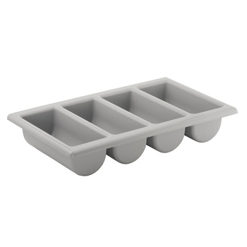 Recipient pentru tacâmuri gri GN 1/1 | APS 40011