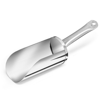 Lopată din oțel, 1 l, diametru 10 cm, din oțel inoxidabil | FORGAST FG11326