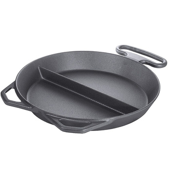 Tigaie de catering cu mânere din fontă, diam. 65 cm | CONTACTO 5093/650