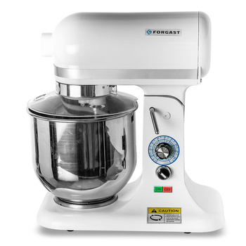 Mixer planetar pentru aluaturi ușoare, 5 l, 0.3 kW, 230 V | FORGAST FG10405
