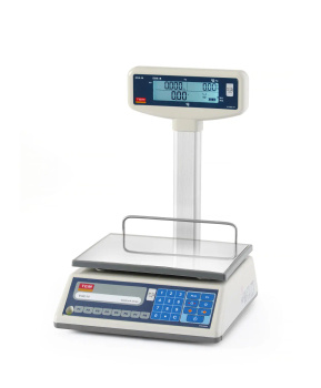 Cântar de calcul LCD cu braț și omologare, seria EGE, 15 kg | TEM TTB015-O