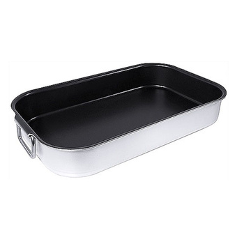 Tavă de copt din aluminiu cu strat PTFE, 20 l, 63.5x42x9.5 cm | CONTACTO 6947/600