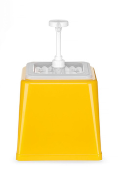 Recipient pentru sosuri cu pompă 2,5 l | HENDI 203538