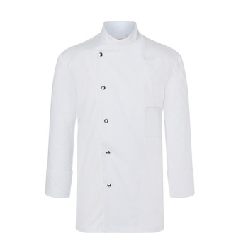 Bluza bucătar bărbați Lars albă | KARLOWSKY JM 14-3