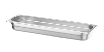 Recipient GN 2/4 ad. 6,5 cm din oțel inoxidabil PROFI LINE | HENDI 801857
