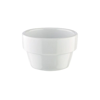 Mini vas FLOWER POT din melamină albă 40 ml | APS 84470