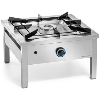 Taburet gastronomic cu gaz, 1 arzător, 7.2 kW, 60x60x35 cm | FORGAST FG09414