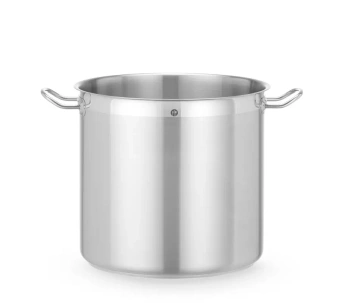 Oală înaltă din oțel inoxidabil fără capac, Profi Line, 24 l, diametru 32 cm, înălțime 30 cm | HENDI 830574