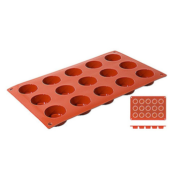 Formă de copt din silicon Mini-Cilindru diam. 4 cm | CONTACTO 6635/415