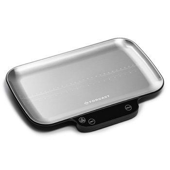 Cântar de bucătărie digital 15 kg cu tavă | Forgast FG01922