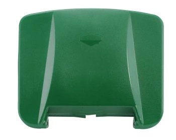 Capac pentru pubelă de gunoi 120 l, verde | HENDI 873465