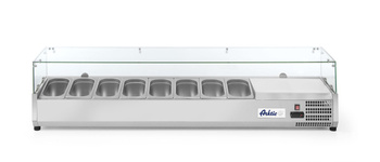 Suprastructură frigorifică 8 GN 1/4, 180x33,5x43 cm, 0.170 kW | ARKTIC 232927