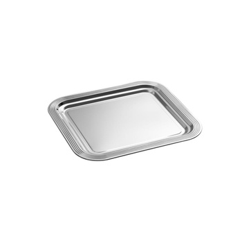 Tavă de banchet CLASSIC, oțel inoxidabil, 35.4x32.5x1.5 cm | APS 389