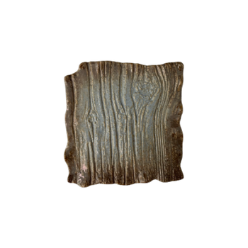 Farfurie plată dreptunghiulară Moku topaz 21 x 21 cm | KERA CERAMIKA 16.3.TOPAZ