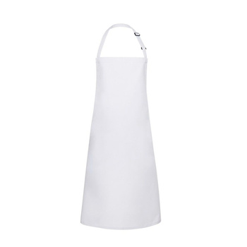 Șorț de bucătar Basic 75 x 90 cm cu cataramă alb | KARLOWSKY BLS 4-3-buc