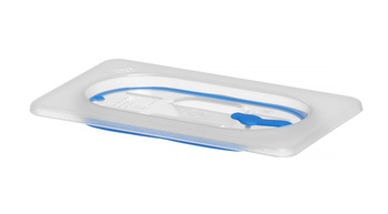 Capac cu garnitură pentru GN 1/9 din polipropilenă | HENDI 881859