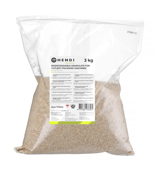 Granulat ecologic pentru lustruire 3kg | HENDI 976562